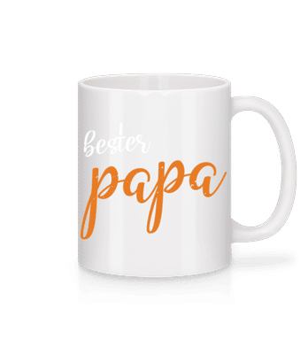 Bester Papa 02 - Tasse - Weiß - Vorne