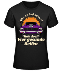 Vier Gesunde Reifen · Frauen Basic T-Shirt