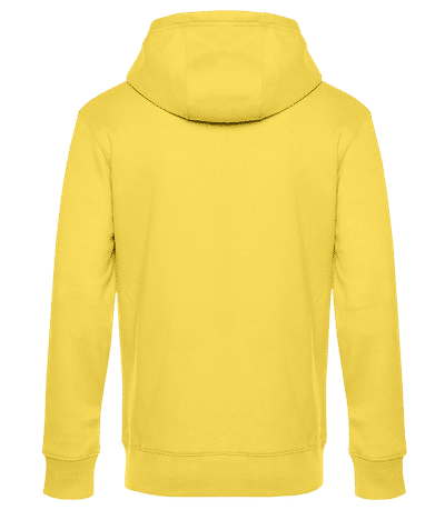 Men’s Standard Hoodie - Yellow - Back