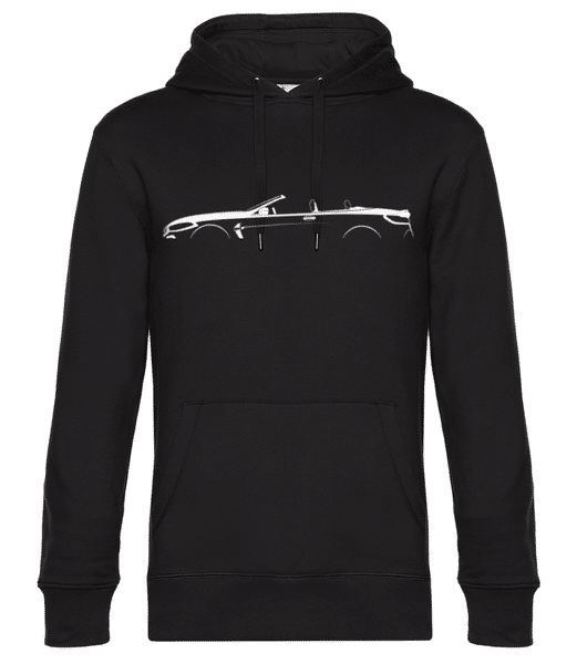 'BMW M8 Cabrio (G14)' Silhouette - Sweat à capuche premium Unisexe - Noir - Devant