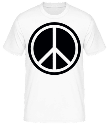Symbole De La Paix - T-shirt standard Homme - Blanc - Devant