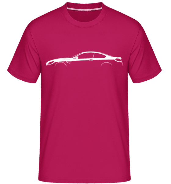 Preview: 'BMW M6 F13' Silhouette -  Shirtinator Men's T-Shirt - Magenta - Front