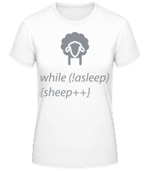 While Not Asleep · Camiseta básica de mujer