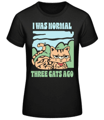 Three Cats Ago · Dámske basic tričko
