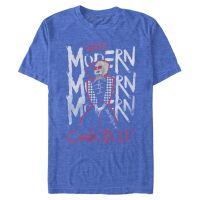Disney Classics - Cruella - Cruella DeVille Modern Masterpiece - Männer T-Shirt - Royalblau meliert - Vorne