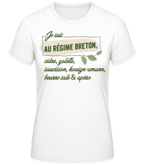 Je Suis Au Régime Breton · T-shirt standard Femme