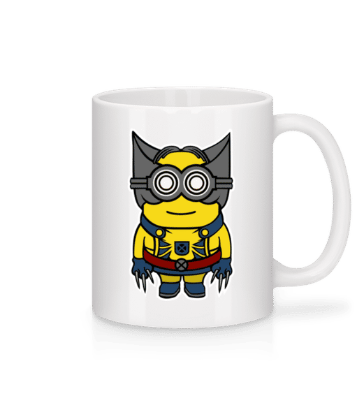 Aperçu: Minion Wolverin - Mug en céramique blanc - Blanc - Devant
