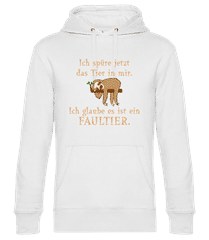 Das Tier In Mir Ist Ein Faultier · Männer Standard Hoodie