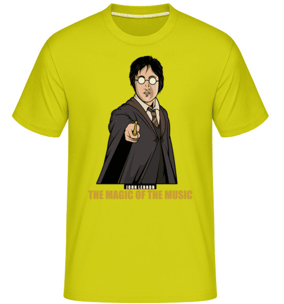 Preview: John Potter -  Shirtinator Men's T-Shirt - Lime - Front