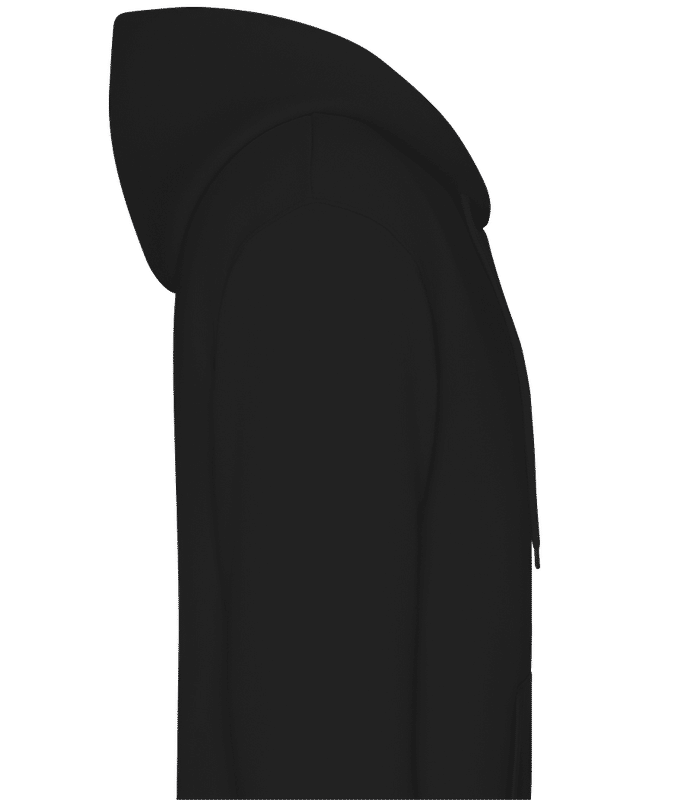Aperçu: Sweat à capuche bio unisexe zippé B&C - Noir - Droite