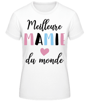 Meilleure Mamie Du Monde 1 - T-shirt standard Femme - Blanc - Devant