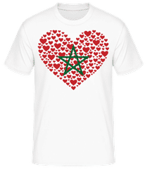 Herz Marokko · Männer T-Shirt B&C
