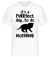 It's A Purrfect Day · Männer T-Shirt B&C