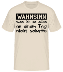 Was Ich Alles Nicht Schaffe · Männer Basic T-Shirt