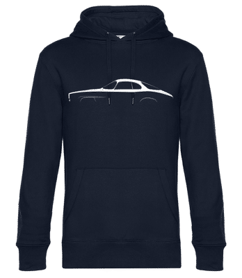 'Alfa Romeo Giulia Sprint' Silhouette - Männer Standard Hoodie - Marine - Vorne