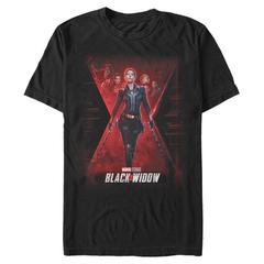 Marvel - Black Widow - Gruppe Official Poster - Männer T-Shirt