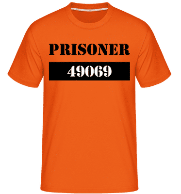 Prisoner -  T-Shirt Shirtinator homme - Orange - Devant