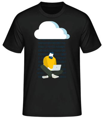 programming - Men's Basic T-Shirt - Black - Front