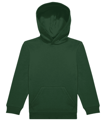Kids' Standard Hoodie - Bottle green - Front