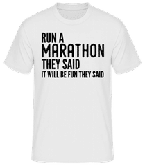 Run A Marathon · Männer Funktionsshirt