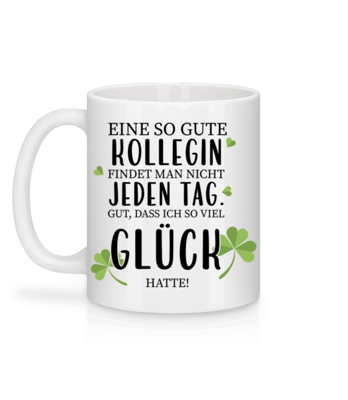 Vorschau: Eine Gute Kollegin - Tasse - Weiß - Hinten