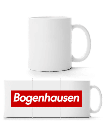 Bogenhausen - Panoramatasse - Weiß - Vorne