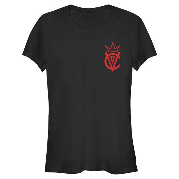 Aperçu: Disney Classics - Cruella - Logo Cruella Emblem - Femme T-shirt - Noir - Devant