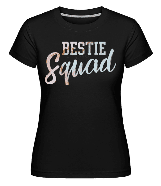 Preview: Bestie Squad -  Shirtinator Women's T-Shirt - Black - Front