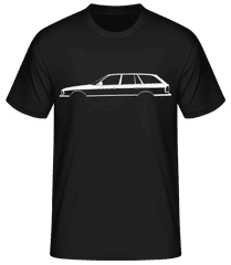 'BMW M5 Touring (E34)' Silhouette · Pánské basic tričko