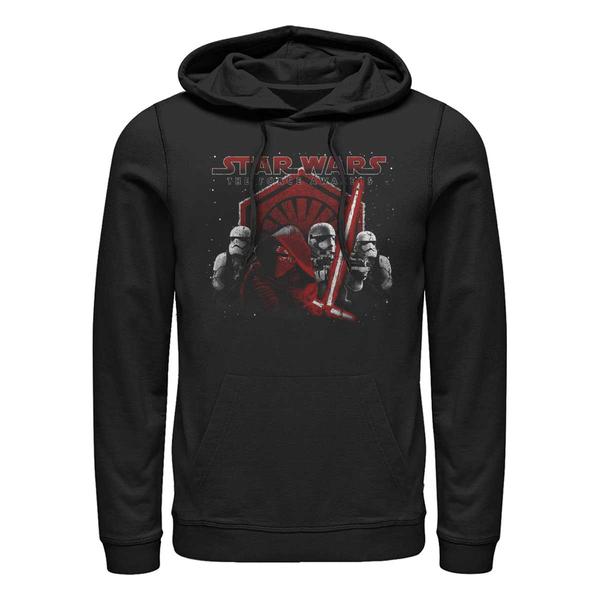 Aperçu: Star Wars - Le Réveil de la Force - Kylo & Stormtroopers Break Forth - Unisex Sweat à capuche - Noir - Devant