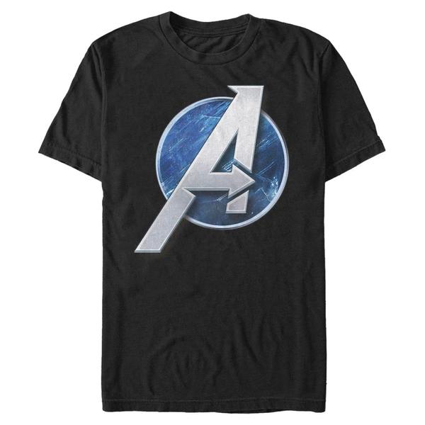 Aperçu: Marvel - Avengers - Avengers Game Circle Logo - Homme T-shirt - Noir - Devant