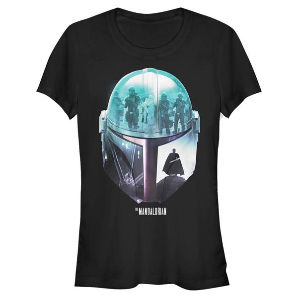 Aperçu: Star Wars - The Mandalorian - Moff Gideon Moff Sunset - Femme T-shirt - Noir - Devant