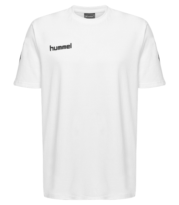 Vorschau: Männer Hummel Go Cotton T-Shirt S/S - Weiß - Vorne