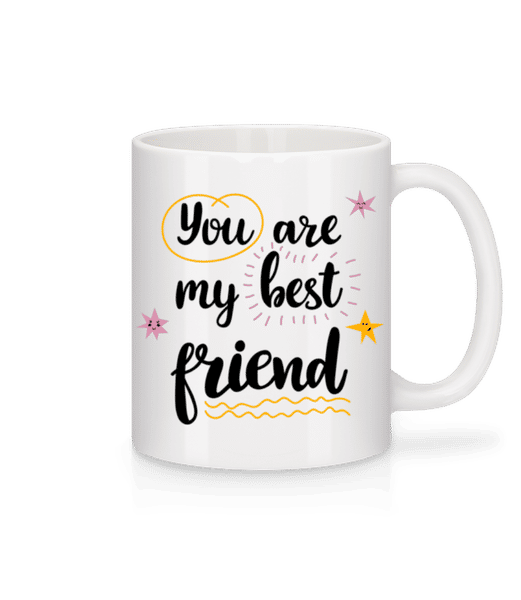 Aperçu: You Are My Best Friend - Mug en céramique blanc - Blanc - Devant