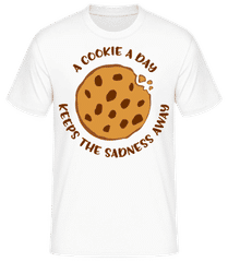 A Cookie A Day · Männer Basic T-Shirt