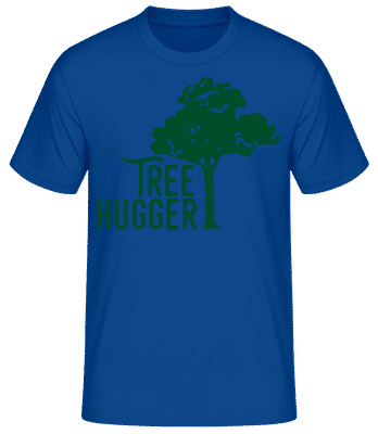Tree Hugger - Men's Basic T-Shirt - Royal blue - Front