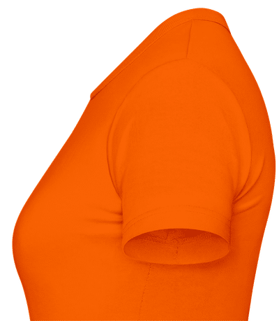 Take It Easy - Frauen T-Shirt B&C - Orange - Links