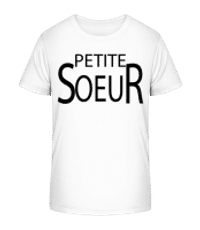 Petite  Sœur - T-shirt bio Enfant Stanley Stella 2.0 - Blanc - Devant