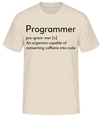 Programmer Definition · T-shirt standard Homme