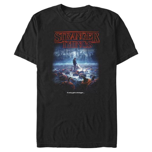 Netflix - Stranger Things - Hopper Strange Pumpkins - Halloween - Homme T-shirt