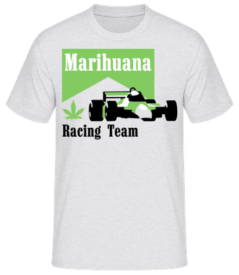 Marihuana Racing Team - Men's Basic T-Shirt - Heather grey - Front