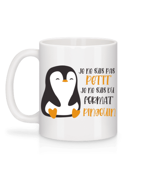 Aperçu: Je Ne Suis Pas Petit Pingouin - Mug en céramique blanc - Blanc - Derrière