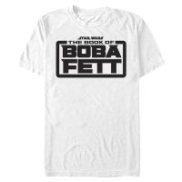 Star Wars - Book of Boba Fett - Omega Basic Logo - Männer T-Shirt - Weiß - Vorne