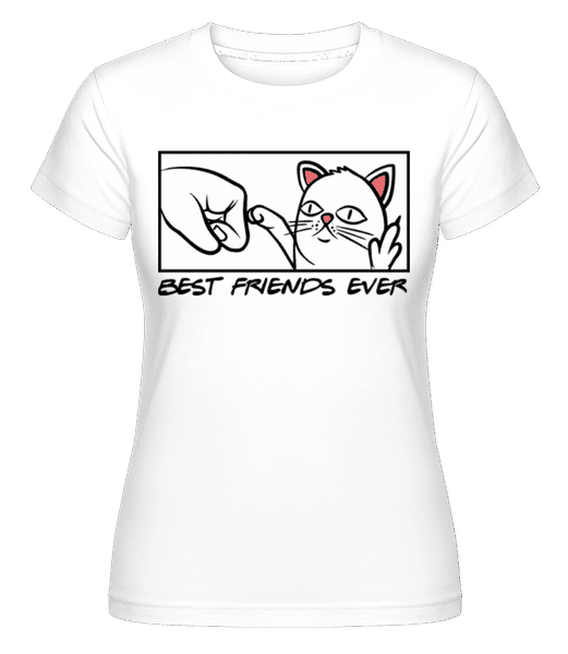 Aperçu: Best Friends Ever -  T-shirt Shirtinator femme - Blanc - Devant