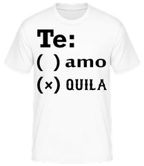 Te Amo Tequila · Männer T-Shirt B&C