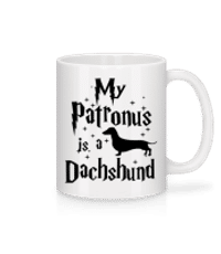 My Patronus Is A Dachshund - Taza - Blanco - delante