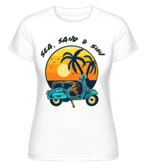 Sea Sand Sun ·  T-shirt Shirtinator femme