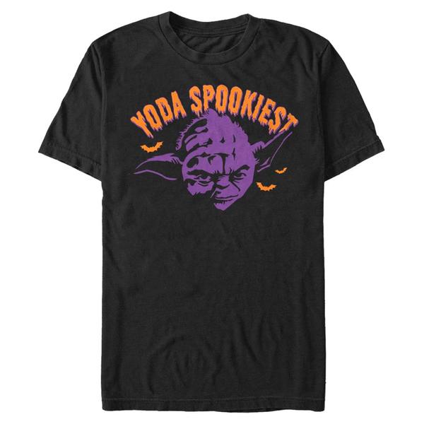 Aperçu: Star Wars - Yoda Spooky - Homme T-shirt - Noir - Devant