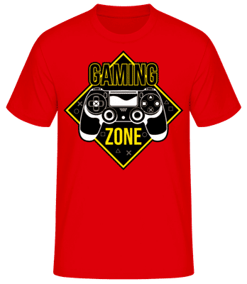 Gaming Zone - T-shirt standard Homme - Rouge - Devant