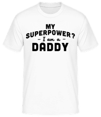 Superpower Daddy · Männer Basic T-Shirt